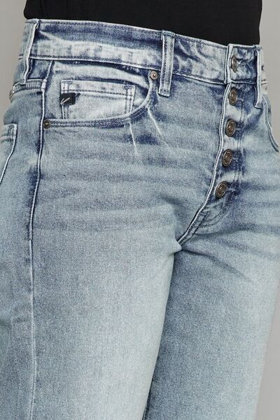 Cropped Straight Jeans